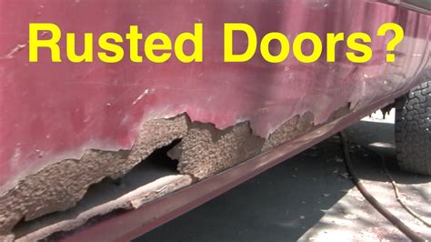 how to get rust off sheet metal|sheet metal door durability.